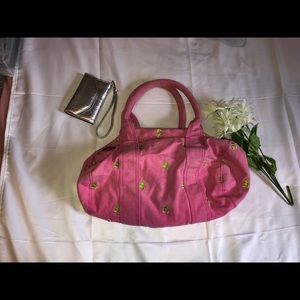 Pink Mickey Mouse shoulder purse!!